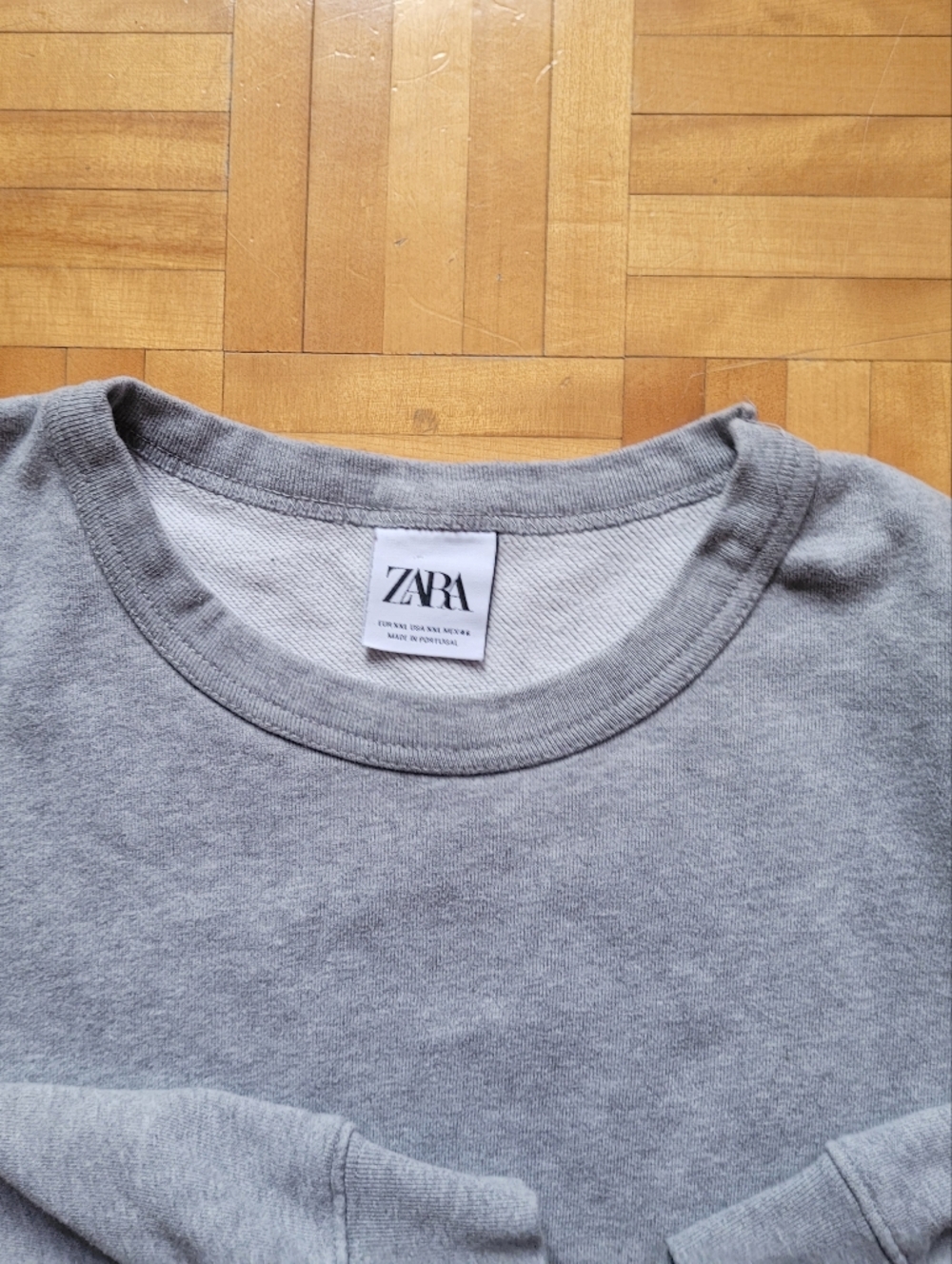 Zara Men’s Crewneck Sweater in Mauve